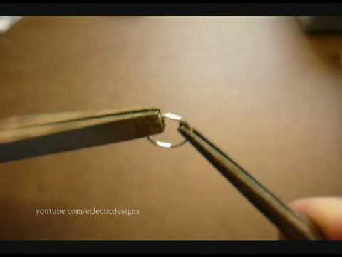 how to fasten jump rings