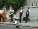 Street Performers Outside of Prague Castle Street Performers Outside of Prague Castle