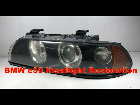 how to adjust xenon headlights bmw e39