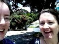Grace and Deborah at Castor Bay