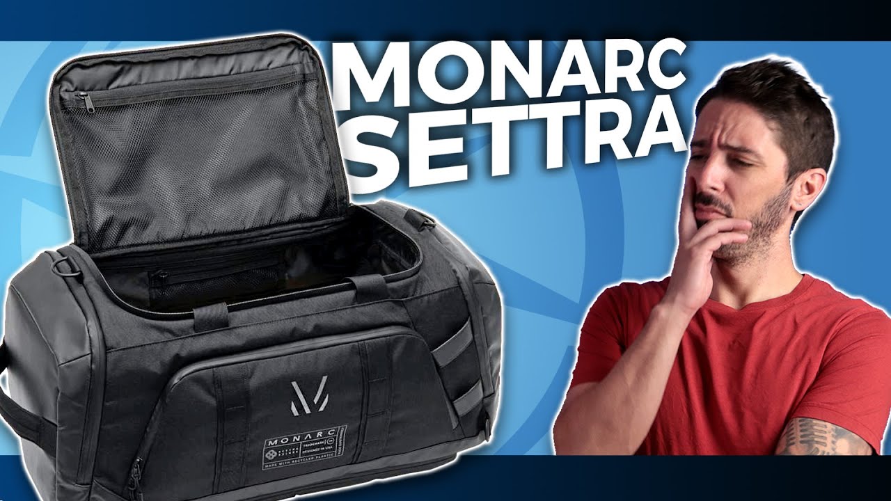 Monarc Settra Duffel Backpack Review // Most sustainable 2in1? [2021 Review!]