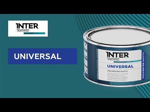 Aplikacja szpachlówki UNIVERSAL Inter Troton