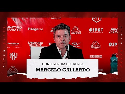  Marcelo Gallardo en conferencia de prensa (12/2/2022)