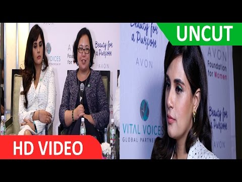 Richa Chadha Joins Panel Discussion On Gender Based Violence
