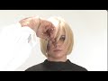 A-line Bob finishing dry haircuting techniques A-line Bob finishing dry haircuting techniques