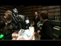 Vampire on set with Kevin Zegers