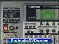 Roland (Boss) BR-1200 DVD Video Tutorial Demonstration