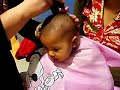 Isla First Haircut 2
