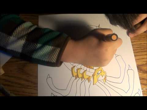 how to draw giratina