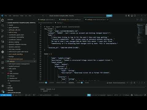 Claude Certified Architect - Forced Structured Json Follow Along