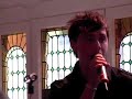 Patric Scotts Soundcheck beim Tag der offenen Tür