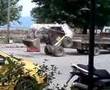 Crazy Bobcat Driver Loads In To Trailer!!!!
