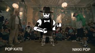 Pop Kate vs Nikki Pop – Art Of Popping “The King Of The Cypher” Final