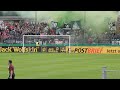 SV Elversberg vs Hannover 96 Pyro [14.08.10]