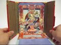 ??: david a.carter
??: new world library, 2004
* ????????????, ???????????. 5?????: ?????,???,?????(????),????????.
* this is a pack of 5 tibetan buddhist alters in a pop-up book form, incl. shakyamuni buddha,green tara,padmapani avalokiteshvara,manjushri and medicine buddha. this pop-up aims to present itself as a tool to add power to meditation.
* ?????: http://pop-upkingdom.blogspot.com/2008/02/tibetan-buddhist-altars.html