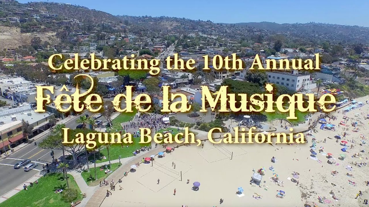 The 2017 Fete De La Musique musical celebration on the streets of Laguna Beach, Ca
