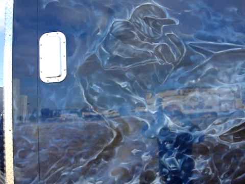 Chicago Cubs Pitcher Carlos Silva's Snow Mobile Trailer