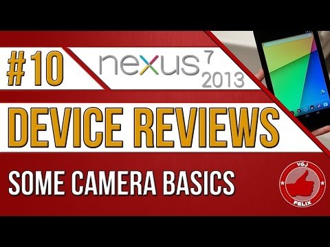 how to use the camera on a nexus 7