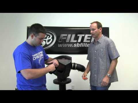 how to oil s&b filter