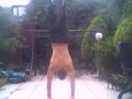 Luke VH - 2007 - handstand clap pushup Luke VH - 2007 - handstand clap pushup