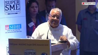 SMEpost | Super SME Awards 2016 | MSME Minsiter Kalraj Mishra Addressing the Audience