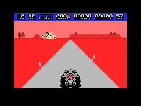 Coaster Race (1986, MSX, Sony)