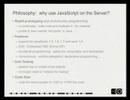 Google I/O 2008 - Server-side JavaScript on the Java VM