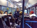 vantaa 68 lauottii bussikuskia v�h� bissekorkeilla nii kaveril kasvo kyrp� otsaa