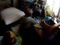Standing up to furniture