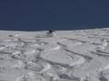 Powder skiing in Val d'Isere, France, Europe