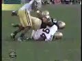 video highlights of Georgia Tech beating Notre Dame 33-3