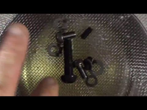 how to dissolve rust on a bolt