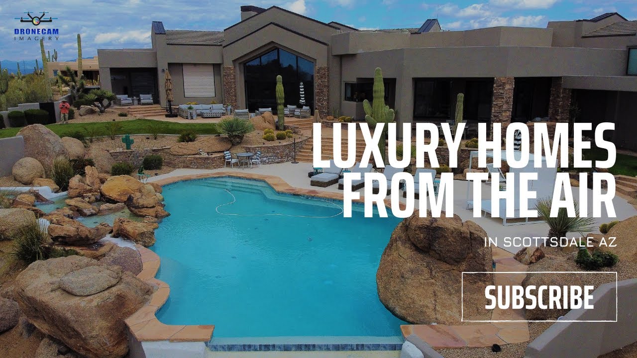 Compilation of Luxury Homes from the Air in Scottsdale