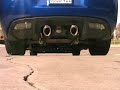 C6 Corvette Flowmaster exhaust exterior C6 Corvette Flowmaster exhaust exterior