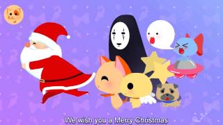 We Wish You A Merry Christmas - Christmas Songs Xmas Songs English Subtitle - Lala Cat Official