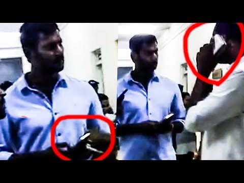 #Breaking: RK Nagar Election - Vishal's Phone Conversation Leaked Video - Nomination Accepted