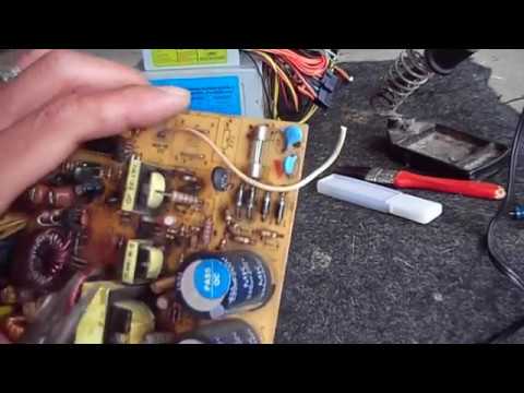 how to repair pc power supply