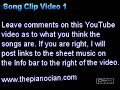 Song Clip Video 1 Song Clip Video 1