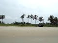 Panoramic view of South Goa Beach