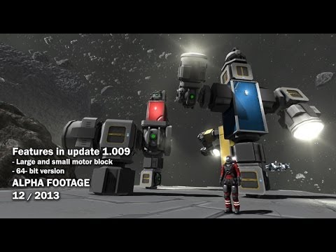 Space Engineers - 64-bit version, large and small motor block