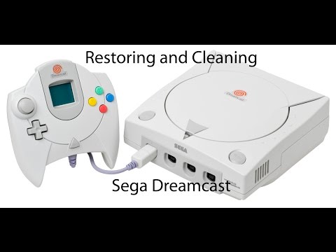 how to clean a dreamcast