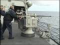 USS Cole (DDG-67) Crew Served Weapons Shoot