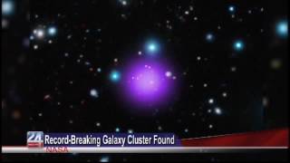 Record-Breaking Galaxy Cluster Found