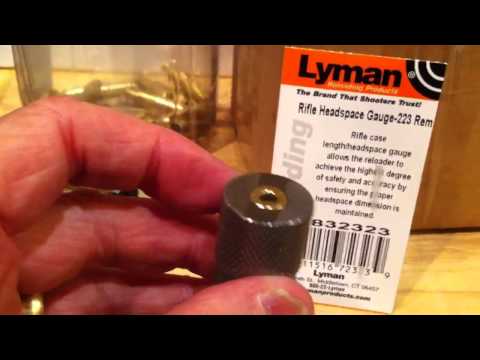 Lyman Rifle Headspace Gauge 223 Remington