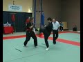 wedstrijd ninjitsu elroy tegen thai