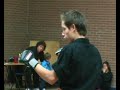 wedstrijd ninjitsu elroy tegen thai