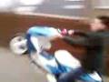videos de Aerox wheelie crash