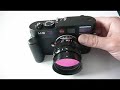 Leica M8 Camera Handgrip Summilux Rangefinder Made in Germany handmade Sandisk Extreme III