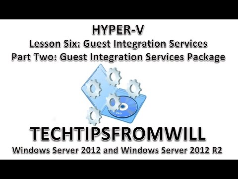 how to enable integration services hyper-v