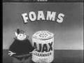 Old Colgate AJAX commercial -- Yikes!
